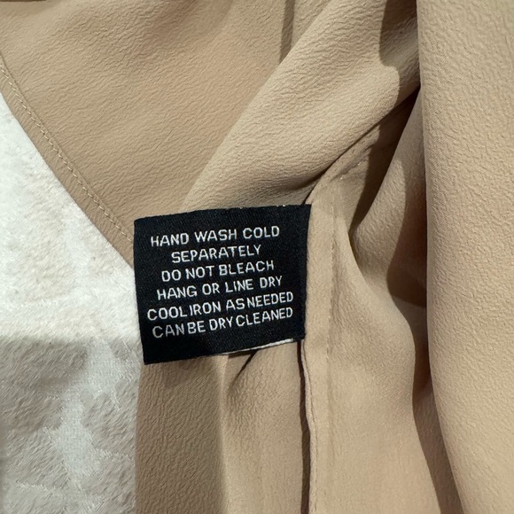 Walter Baker Beige Ruffle One-Shoulder Top - Picture 7 of 8